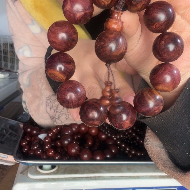 黄花梨/降香黄檀手串/手链海皇2.0