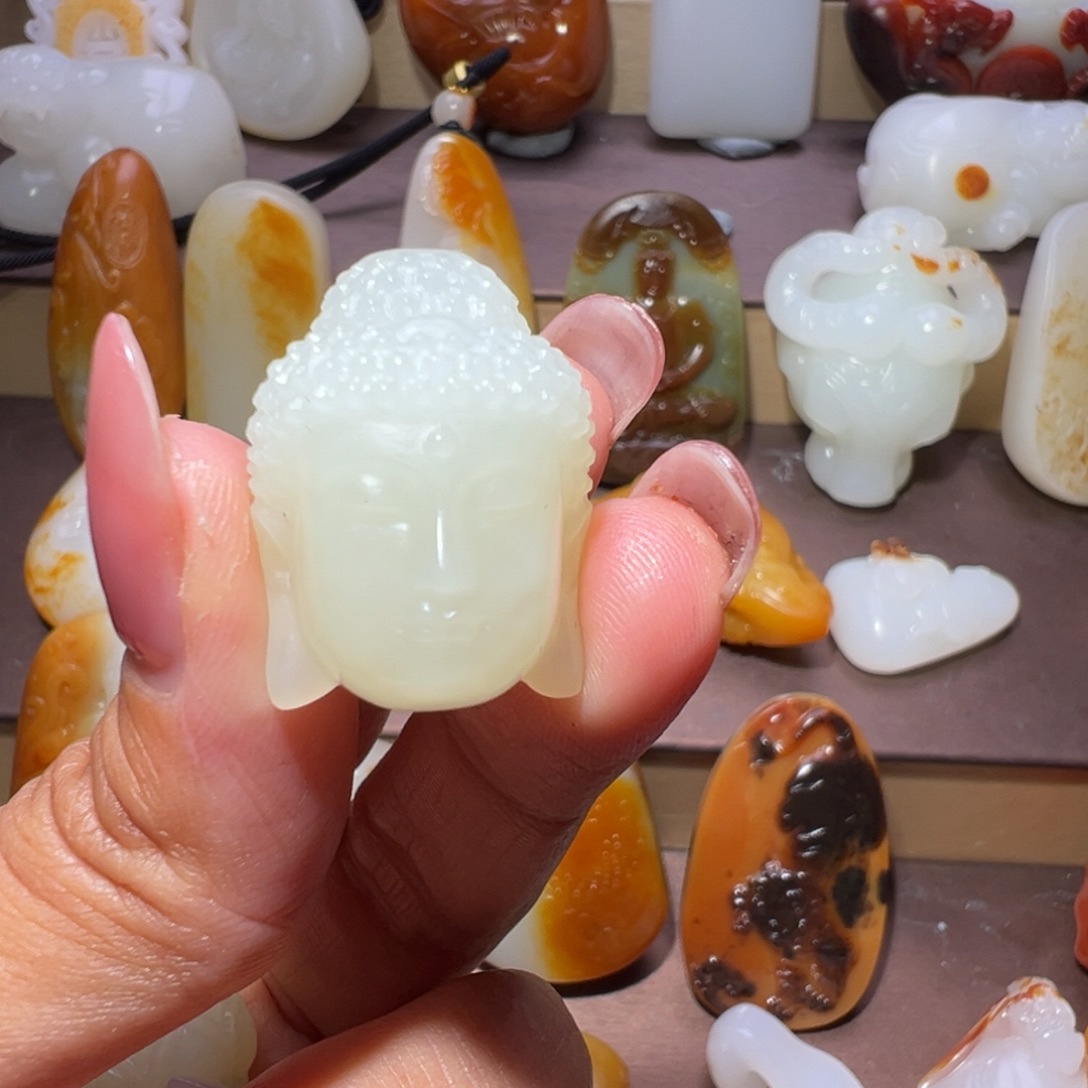 和田玉挂件未镶嵌任*