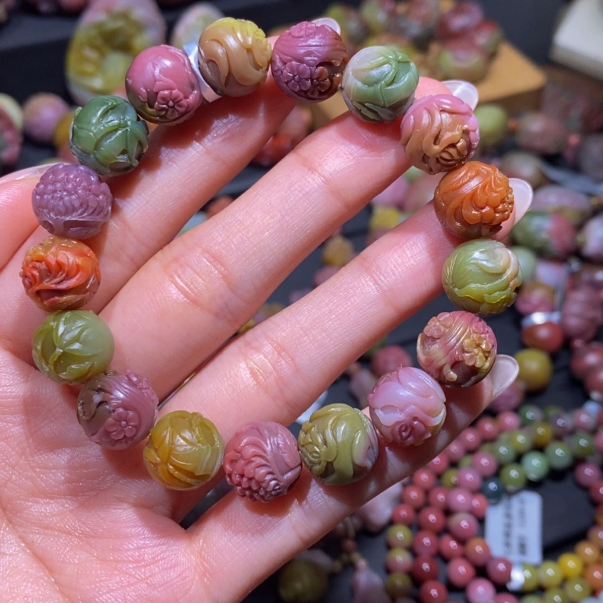 【闪购商品】玛瑙/玉髓手串未镶嵌盐源玛瑙