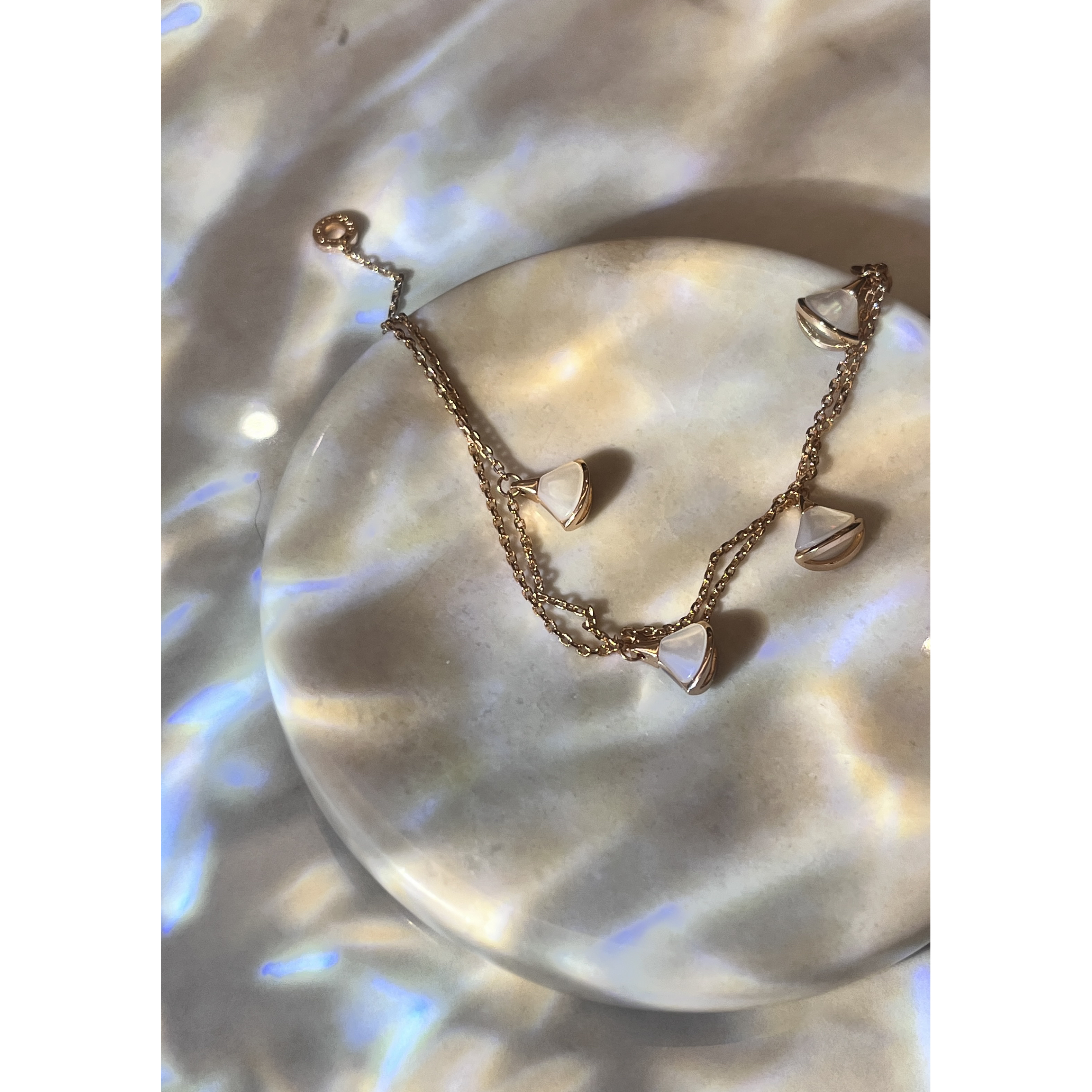 铜合金贝壳手链 B1067 气质轻奢扇形手链