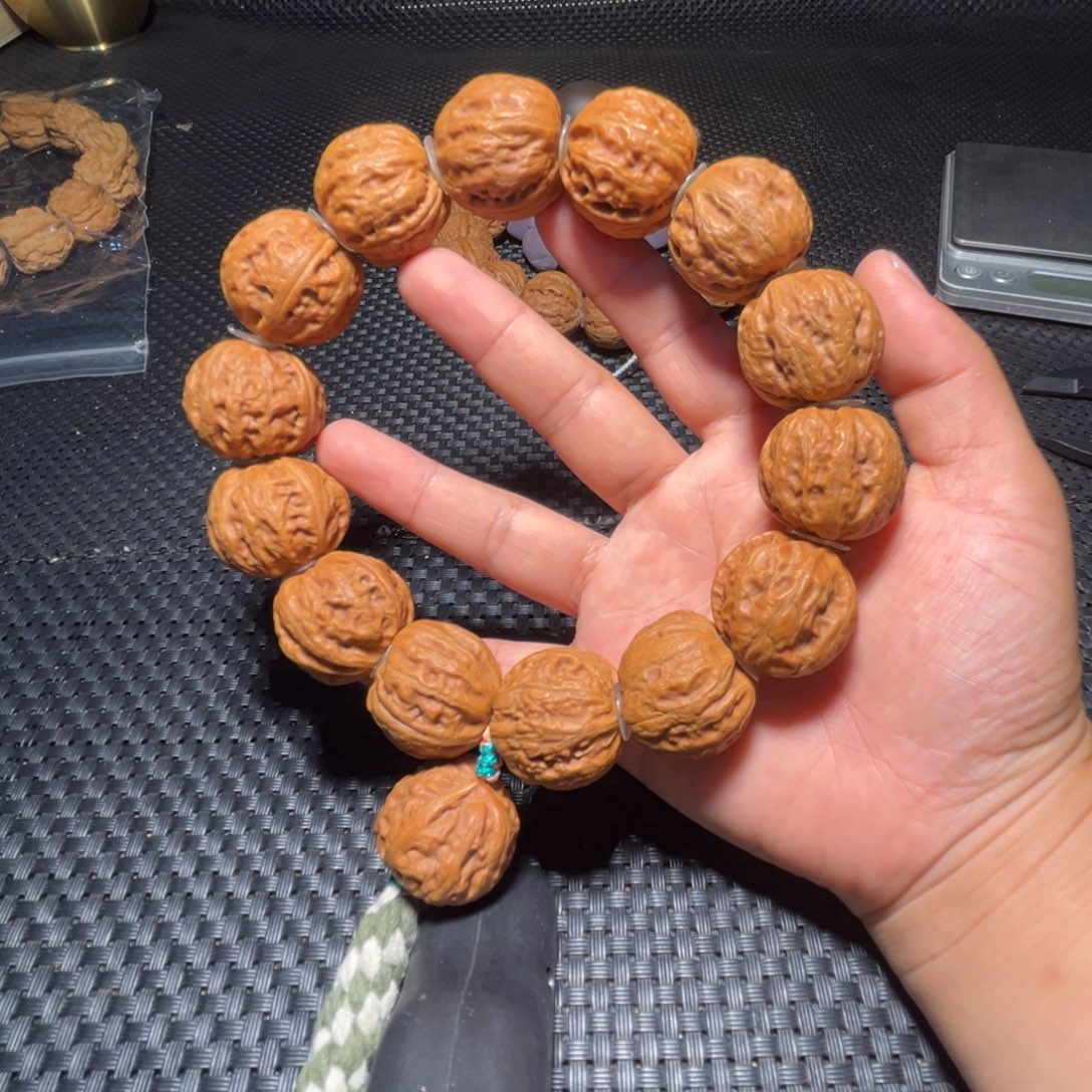 吊坠文玩核桃磨盘蛤蟆头手持25