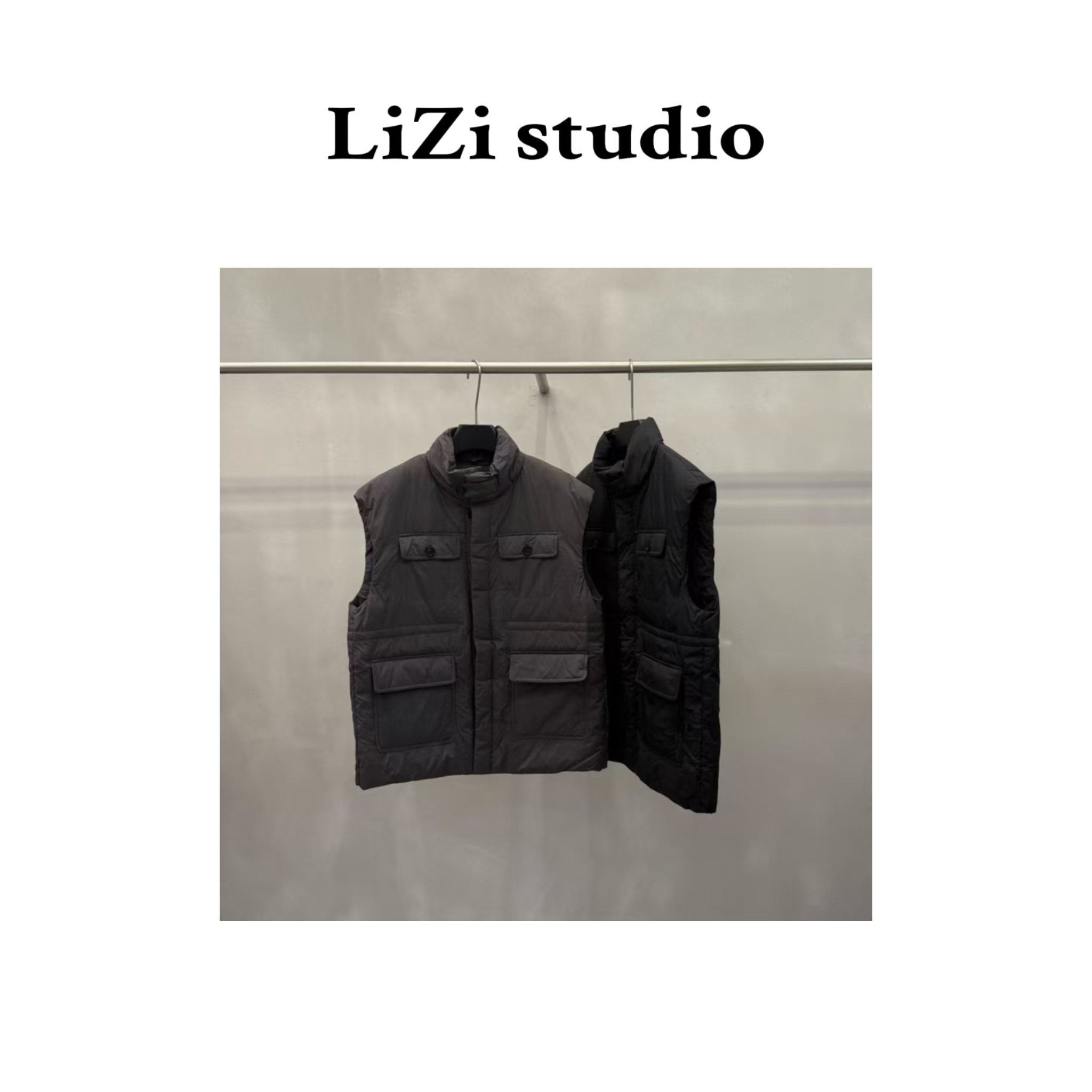 LiZi 东大门 设计感马甲