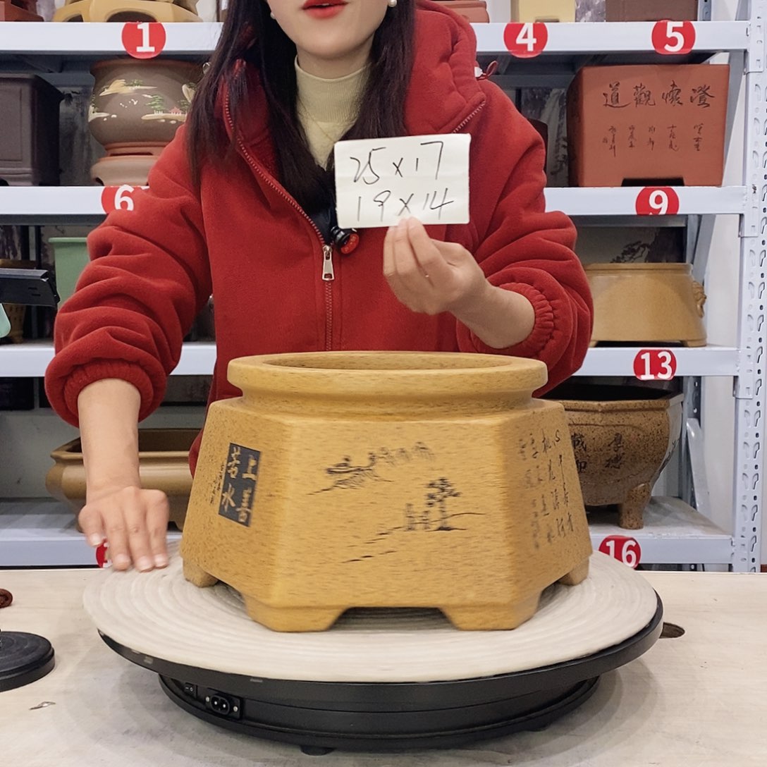 紫砂花盆紫砂花盆