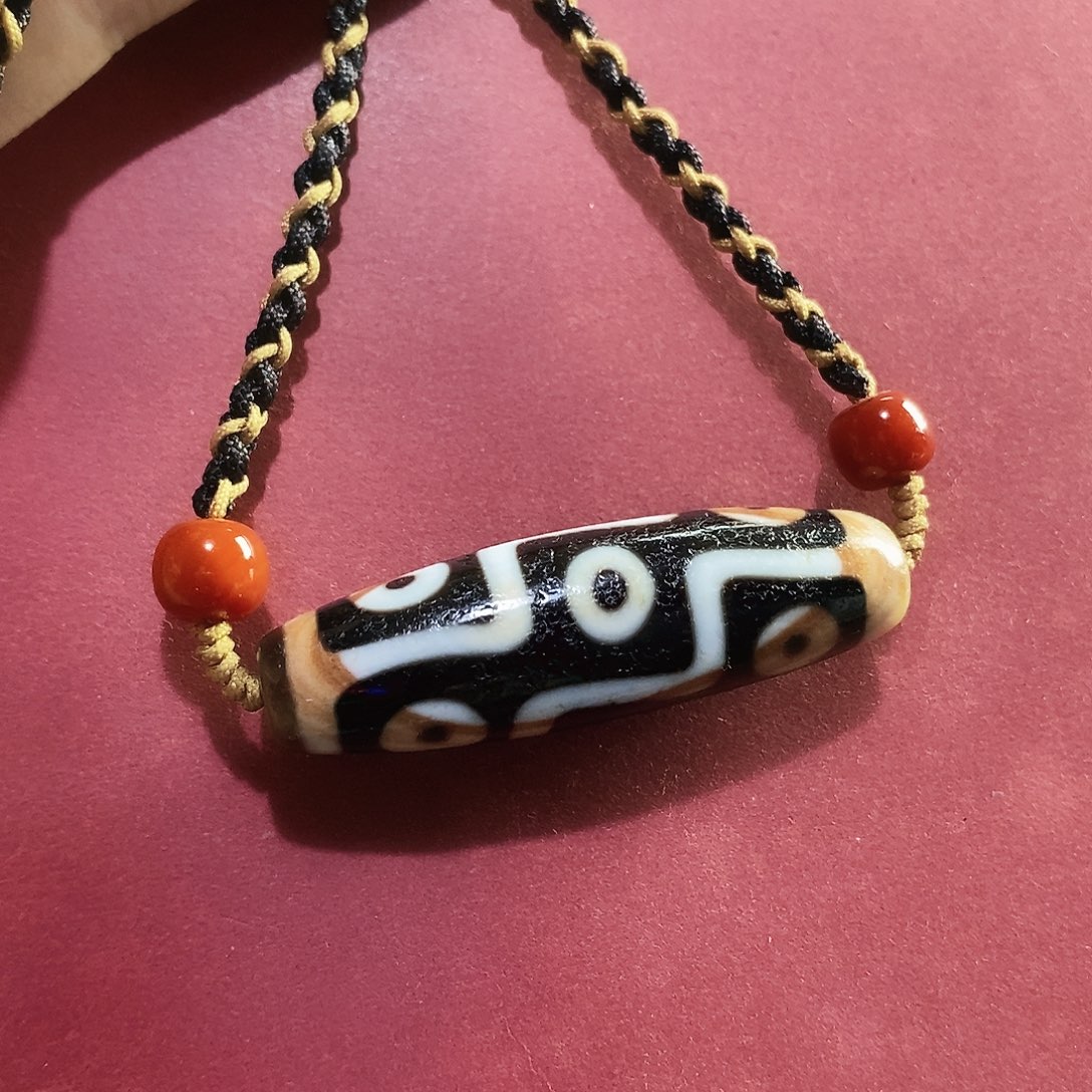 华***阳玛瑙/玉髓未镶嵌颈饰行运臻品顶料九眼