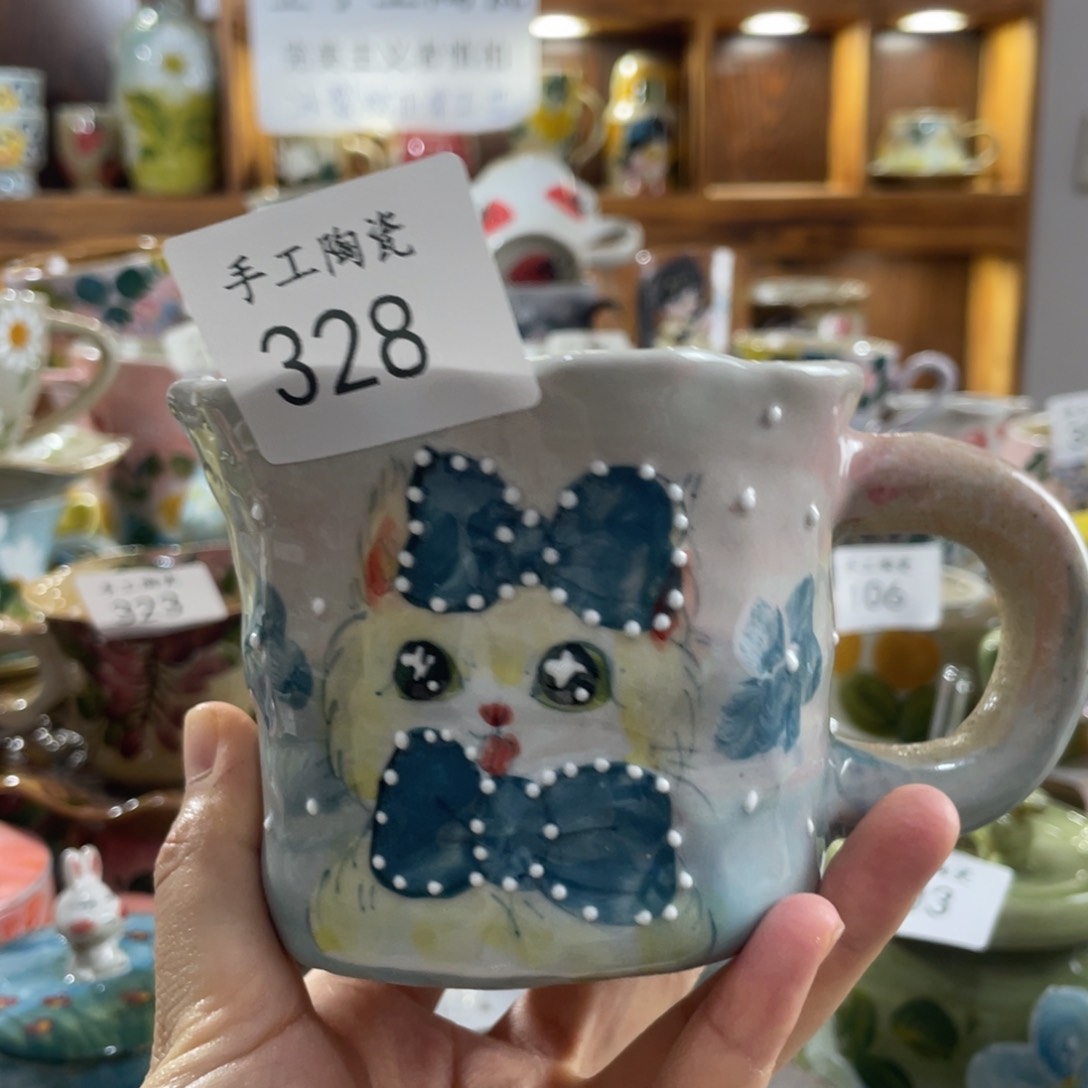 景德镇手工陶瓷杯328