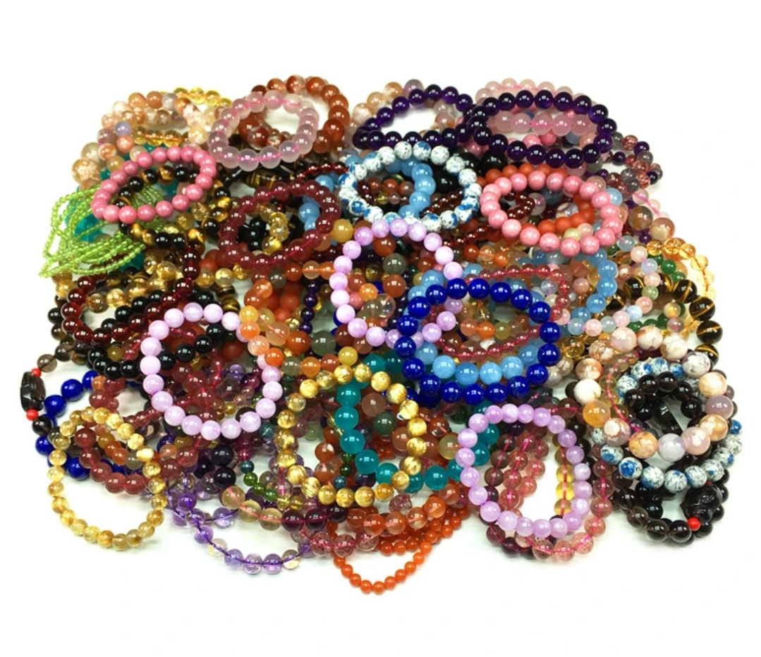 【1号链接】天然水晶手串手链DIY单珠（多样性发其一）