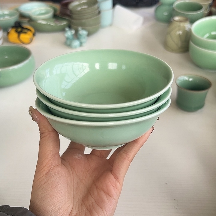 小米茶器龙泉青瓷