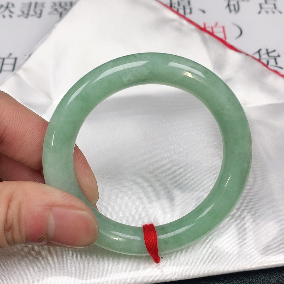 翡翠手镯未镶嵌圈51