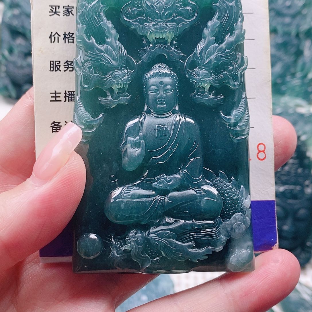 翡翠未镶嵌颈饰纯天然a货翡翠