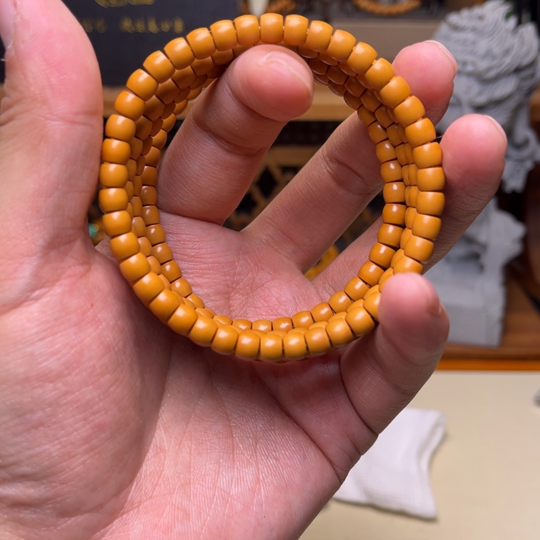 手串/手链橄榄核【听松】sss橄榄核核尖@@单圈6.0