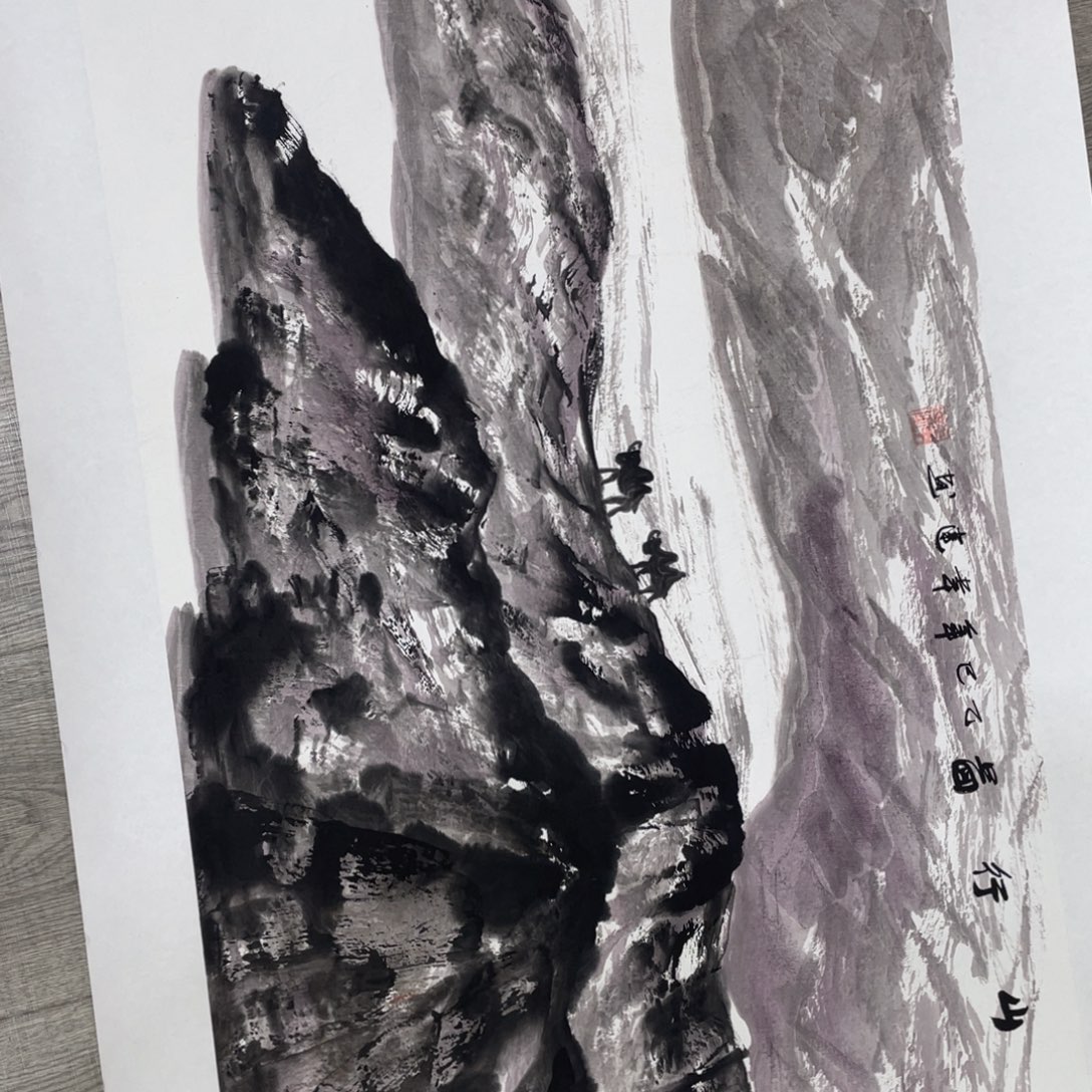 国画韦建老师作品欣赏