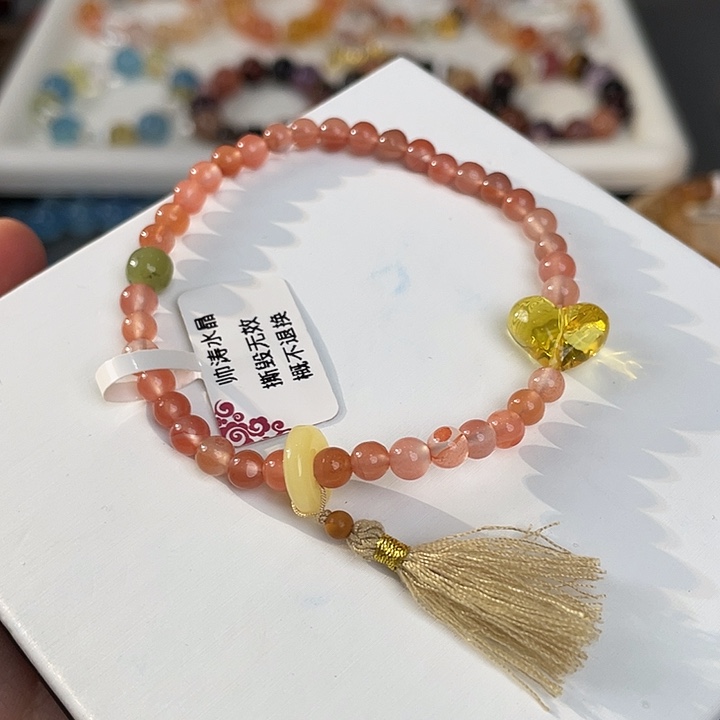 手链水晶未镶嵌南红28