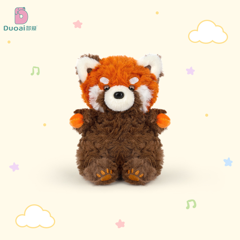 多爱原创新款懒懒系列小熊猫毛绒挂件大象钥匙扣学生书包挂饰礼物