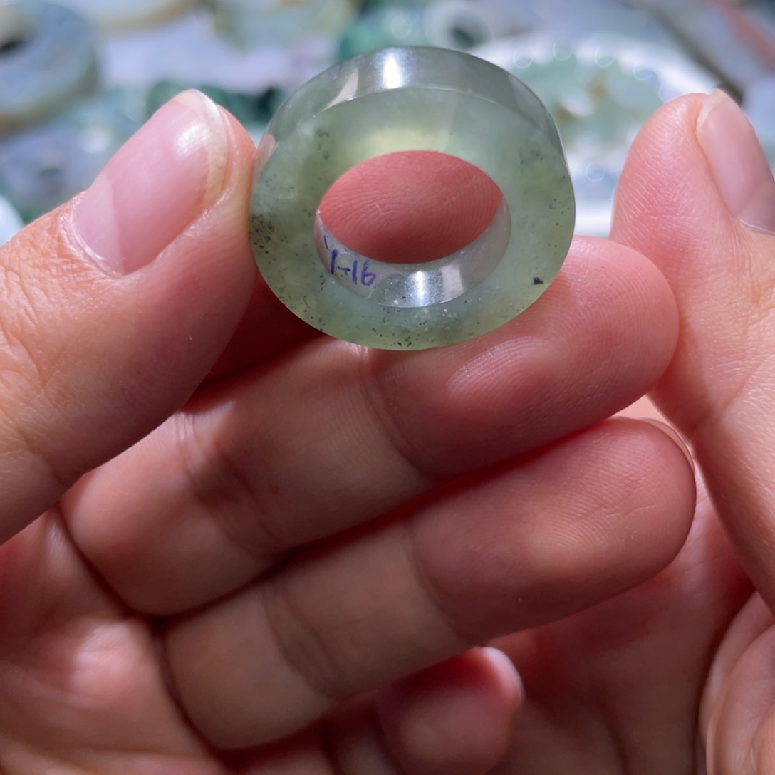 定制翡翠未镶嵌天然翡翠9-16龙井茶色系列