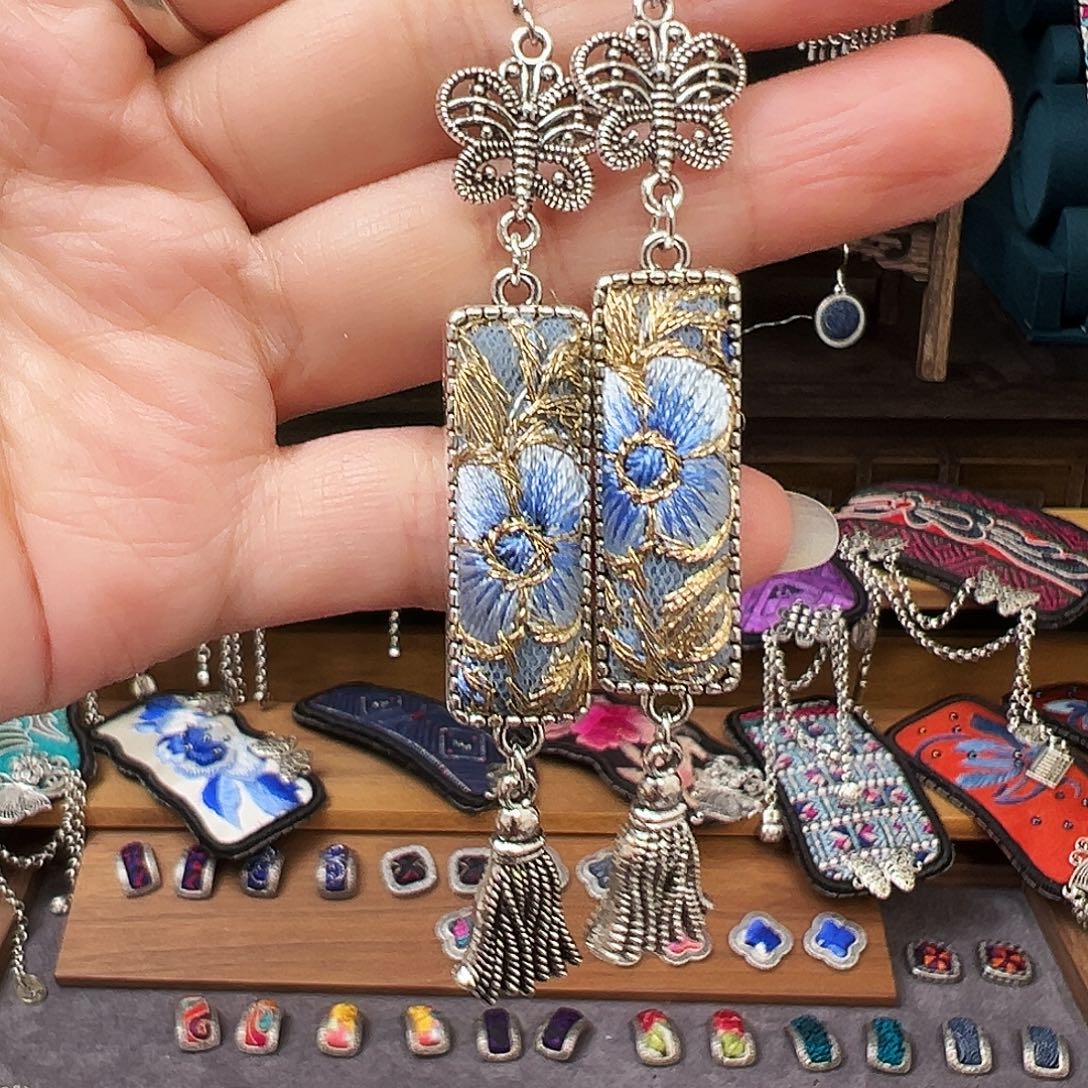 织绣手工刺绣工艺品