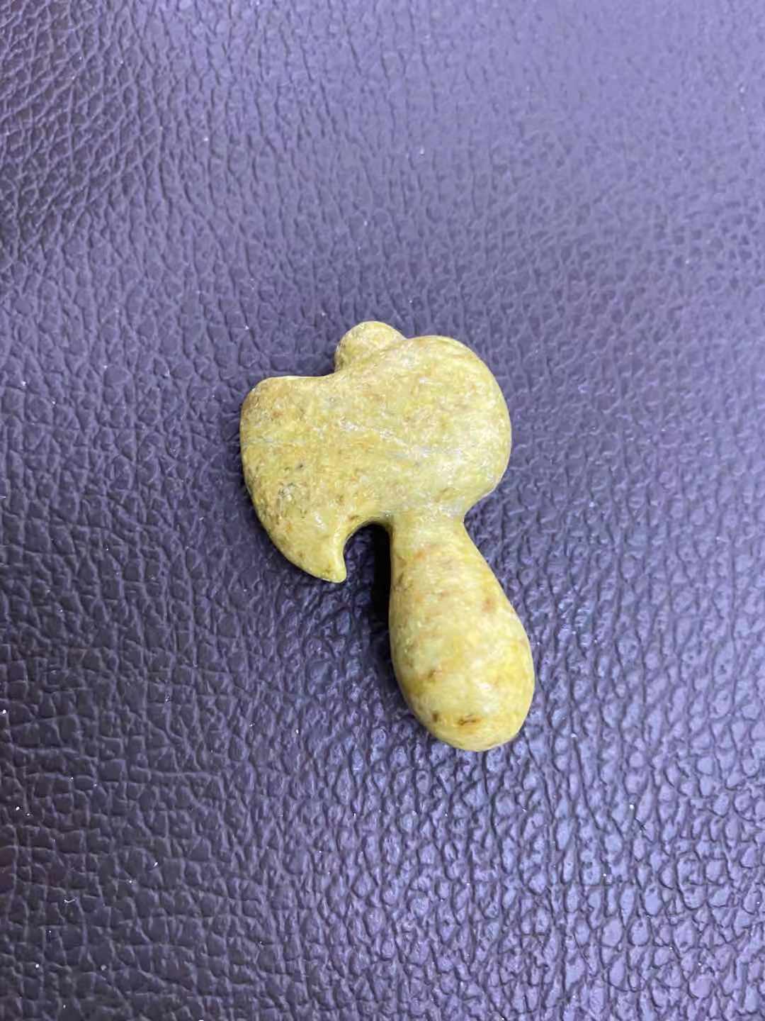 河磨玉斧子，斧子吊坠