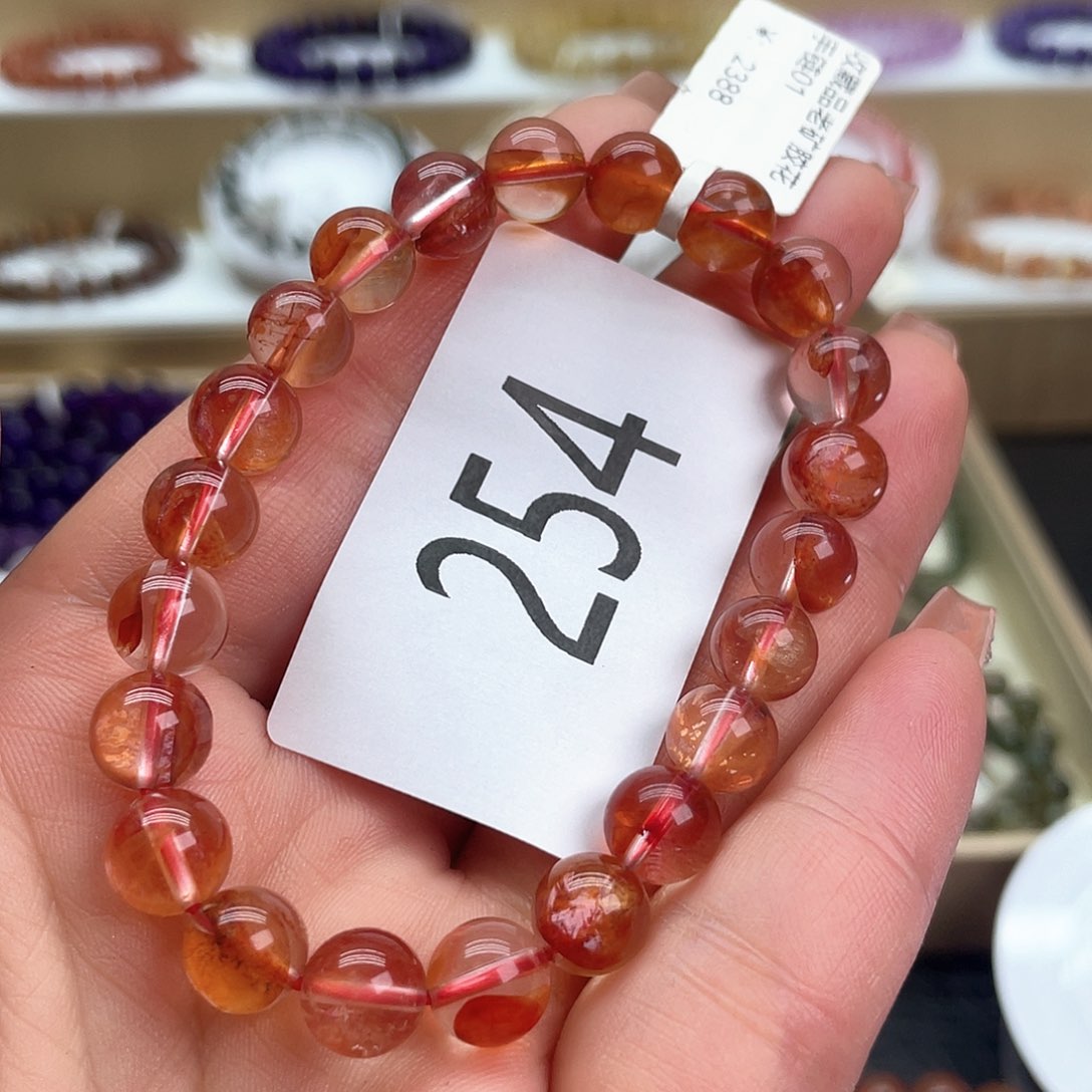 水晶天然手链未镶嵌r***?