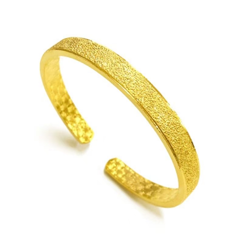 铜合金手镯 6273气质百搭手镯开口手镯