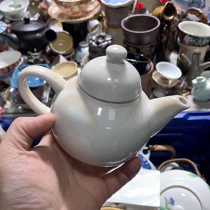 瓷片在一起的时候就像一只