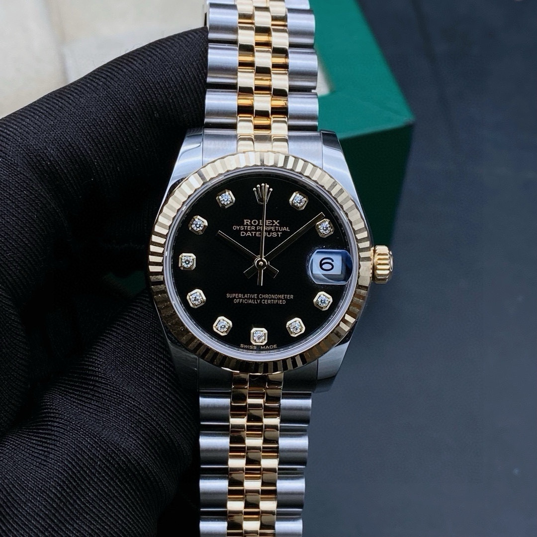 99新 Rolex/劳力士 19年日志178273女表/机械女表/表径31