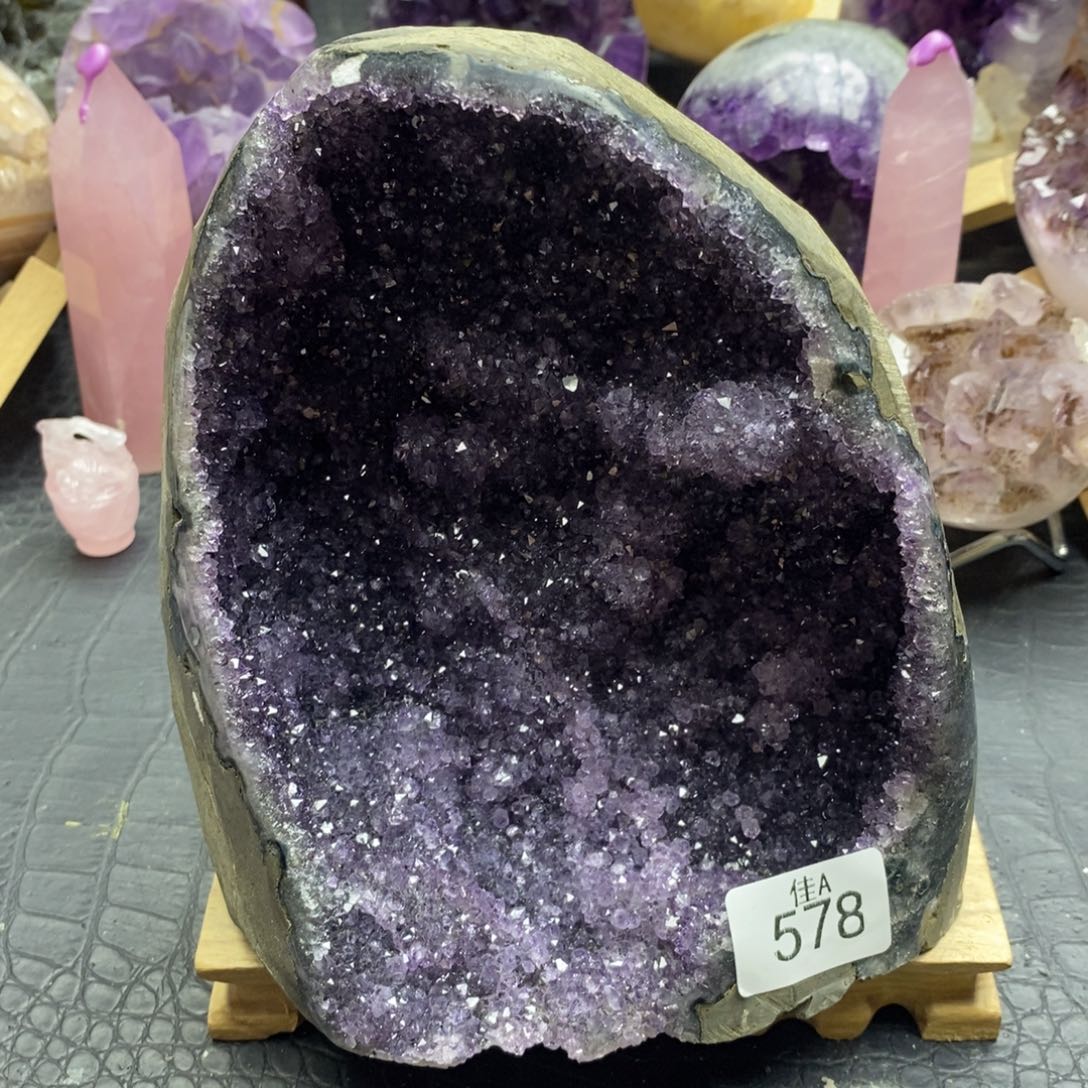 未镶嵌大型摆件（非配饰）紫晶