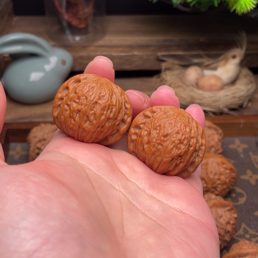 文玩核桃把件G26号35尺铁锤