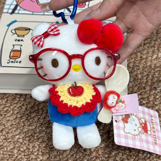 正版HelloKitty干饭 包挂件女生钥匙扣生日礼物