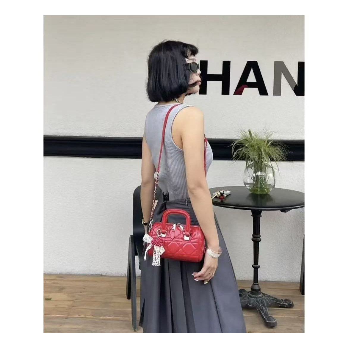 轻奢百搭高级感气质时尚斜挎女士包新品A45