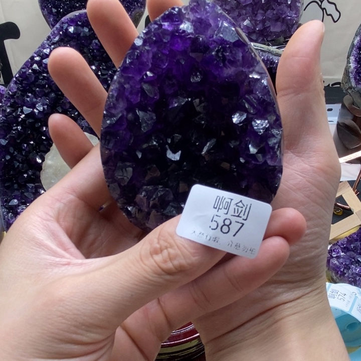 *****未镶嵌紫晶大型摆件（非配饰）