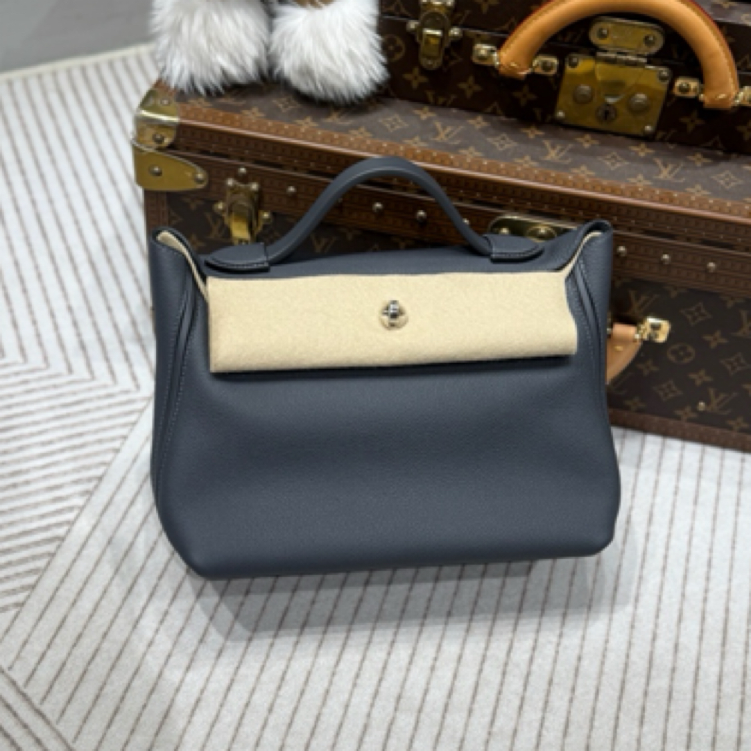 全新未使用 Hermes/爱马仕 贝贝 小号2424 H0雾霾灰 W刻