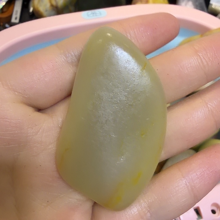 花***。和田玉未镶嵌挂件