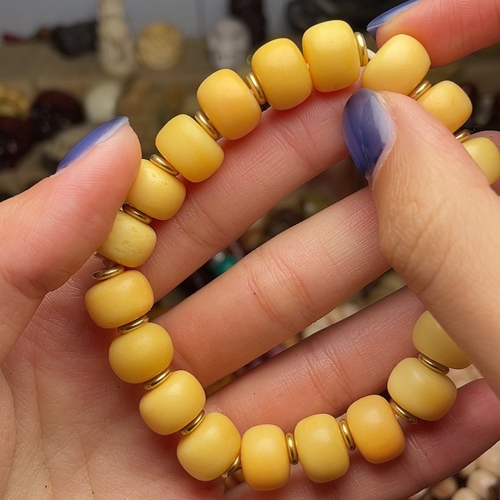 驼骨手串/手链微瑕微裂1.2驼骨手持