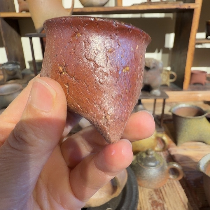 三只柴烧整点福利杯子