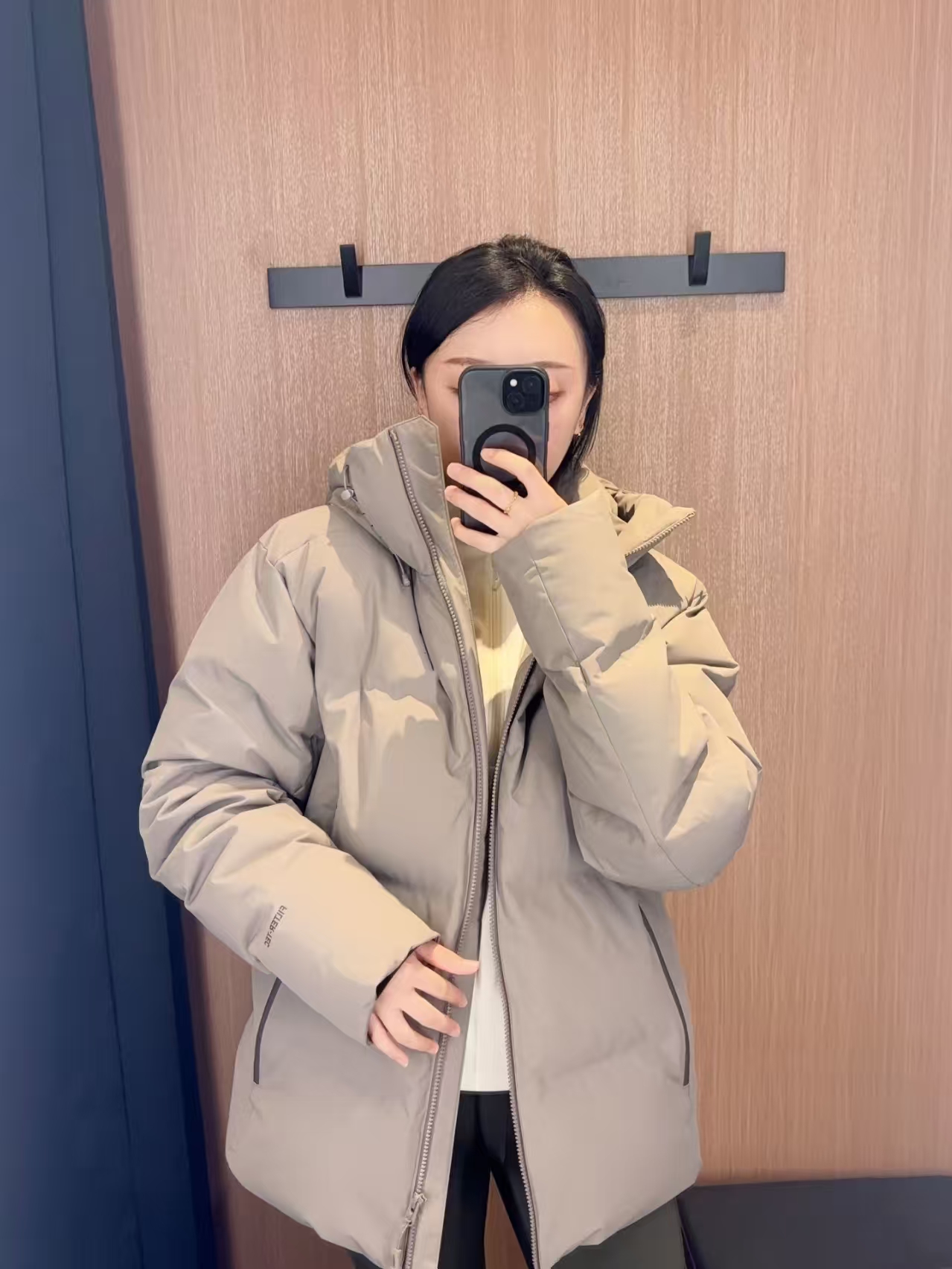 Q冰川达古冬季新款防风防水保暖鹅绒服男女通用
