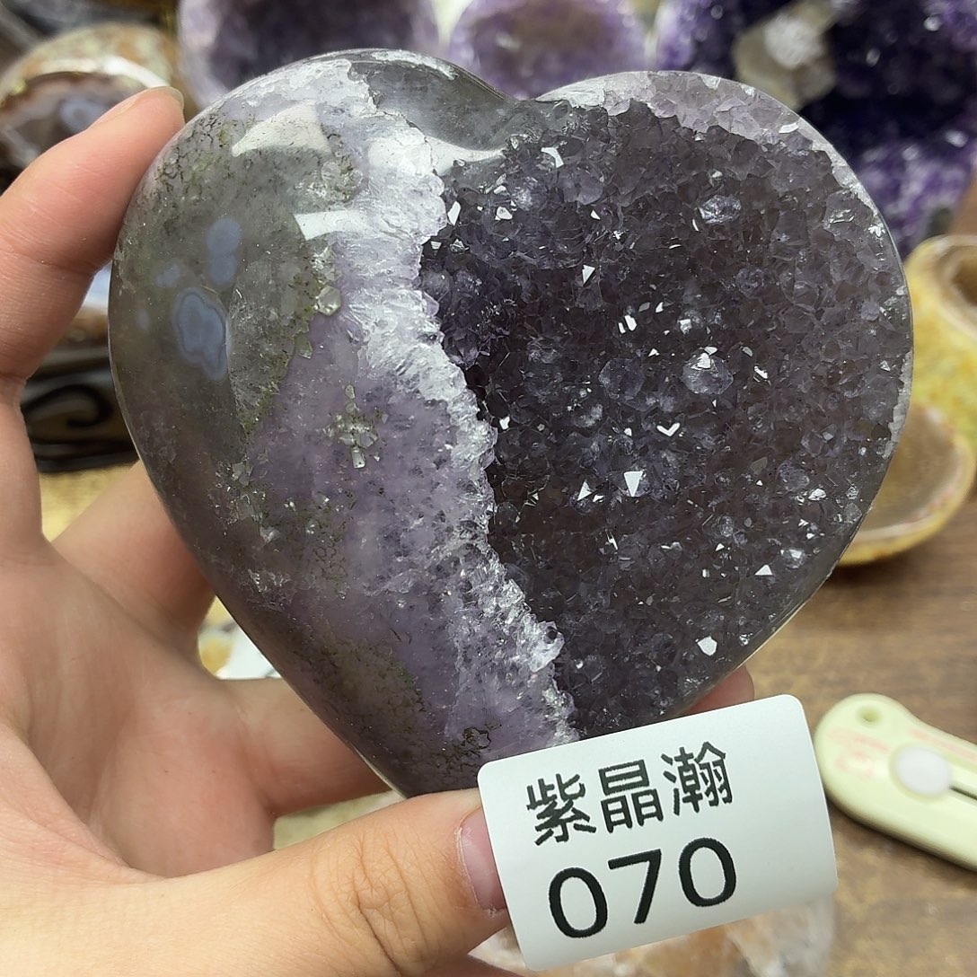 大型摆件（非配饰）紫晶未镶嵌