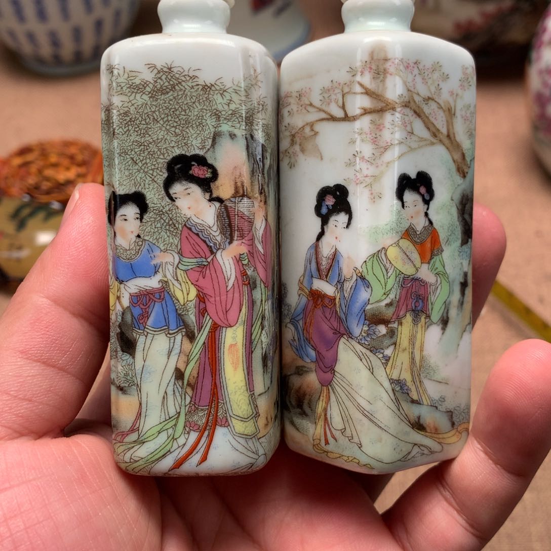 摆件景德镇瓷器花瓶
