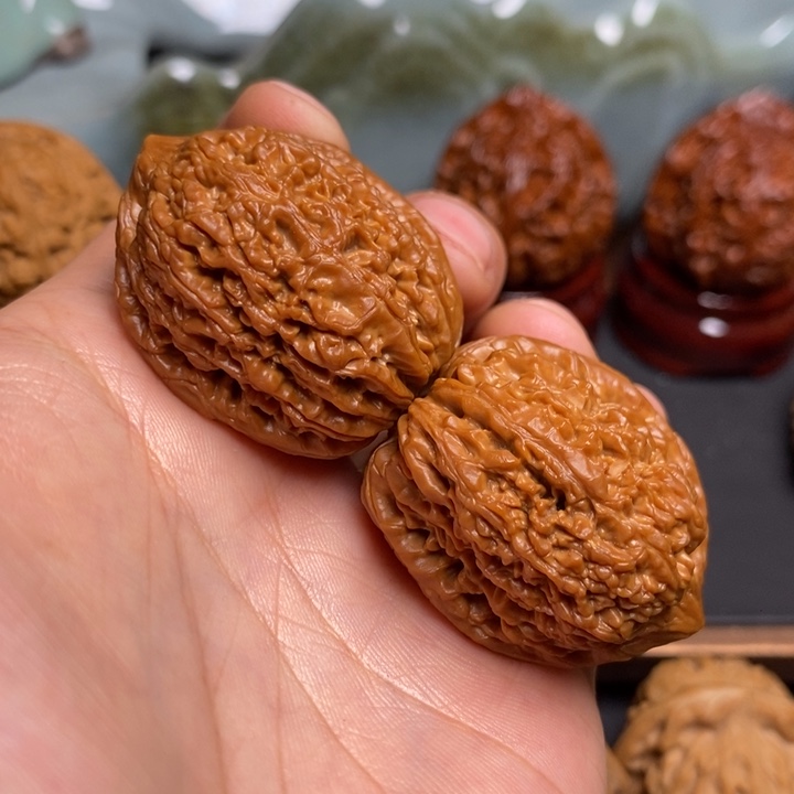 把件文玩核桃云*蒜头