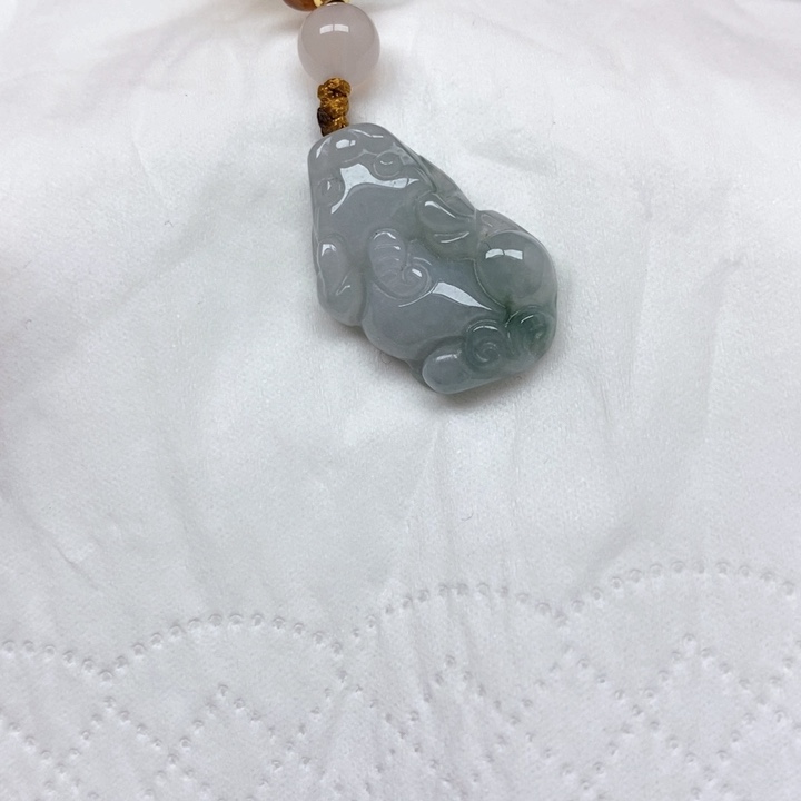 翡翠未镶嵌颈饰06号