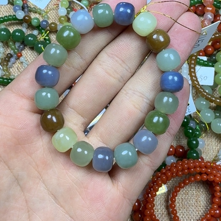 和田玉手串未镶嵌