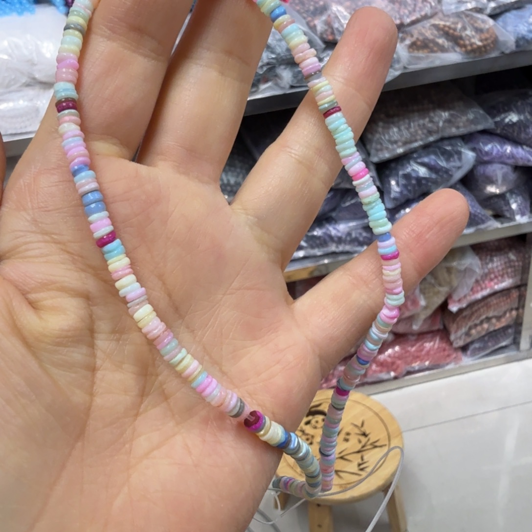 查罗石合金珠宝半成品卡4隔片一条