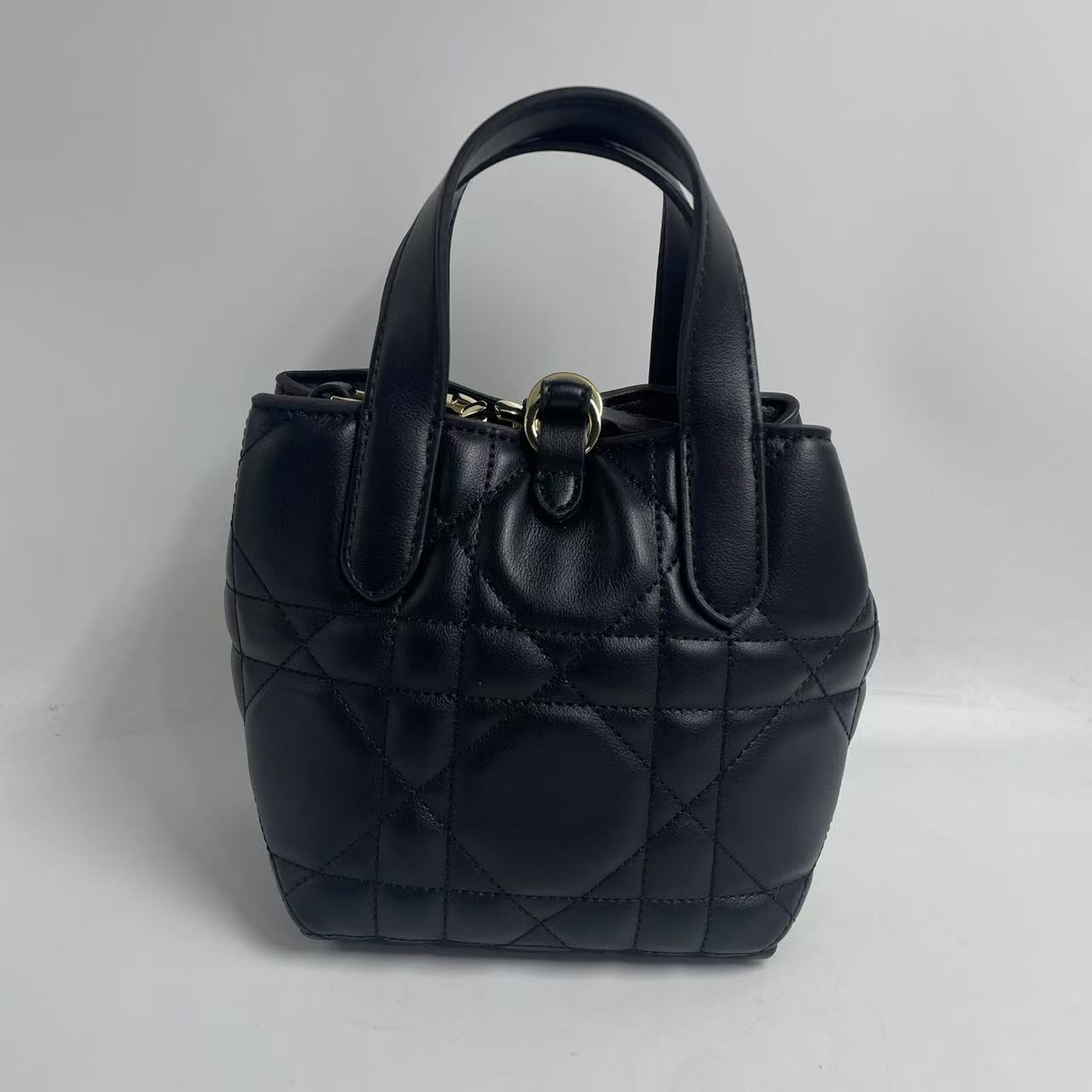 LQ-2025年新款菱格【竖版土著】3格黑色12cm-0664