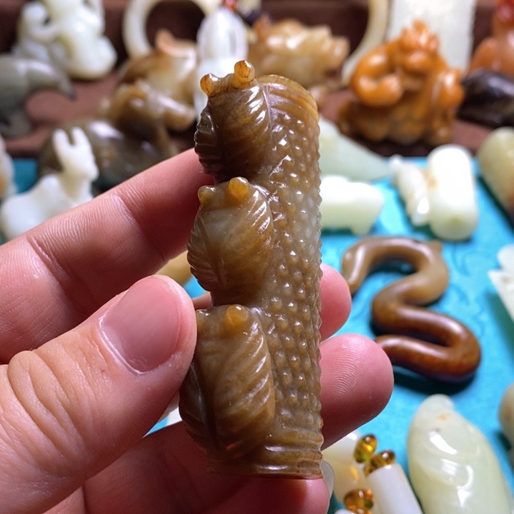 和田玉挂件未镶嵌