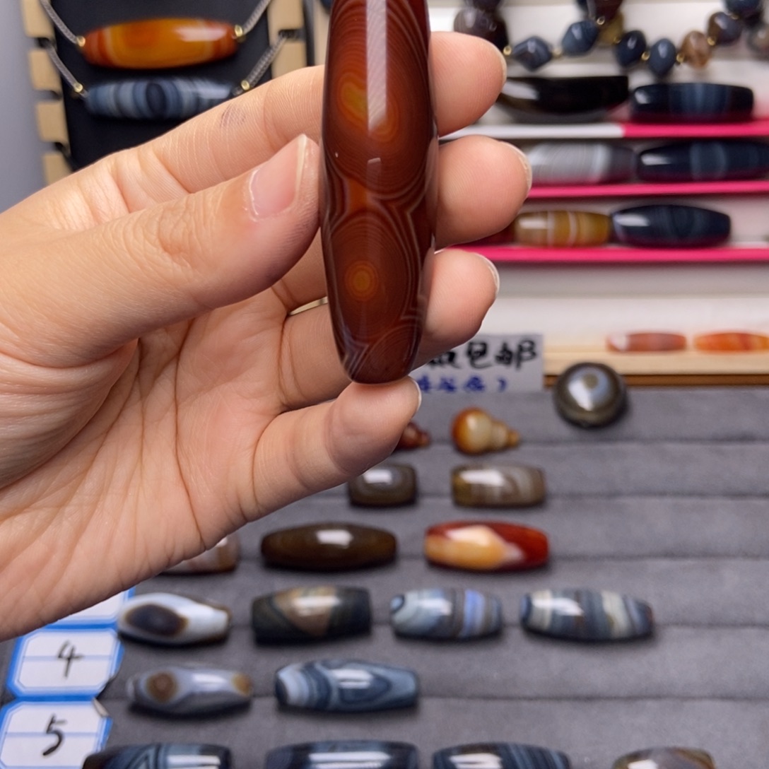 酒***仙玛瑙/玉髓合金颈饰