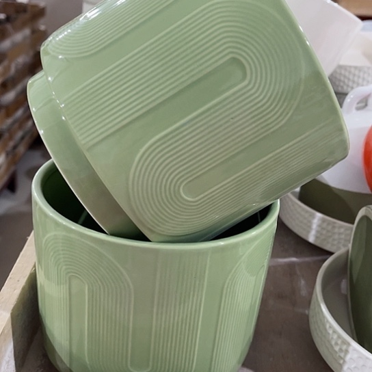 多肉绿植陶瓷花盆，微瑕