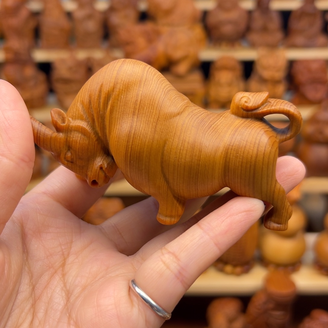 友***崖柏太行崖柏手把件