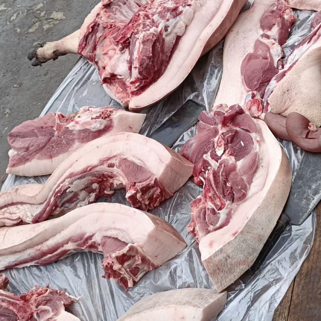 贵州高山新鲜土猪肉包邮到家（一物一拍）