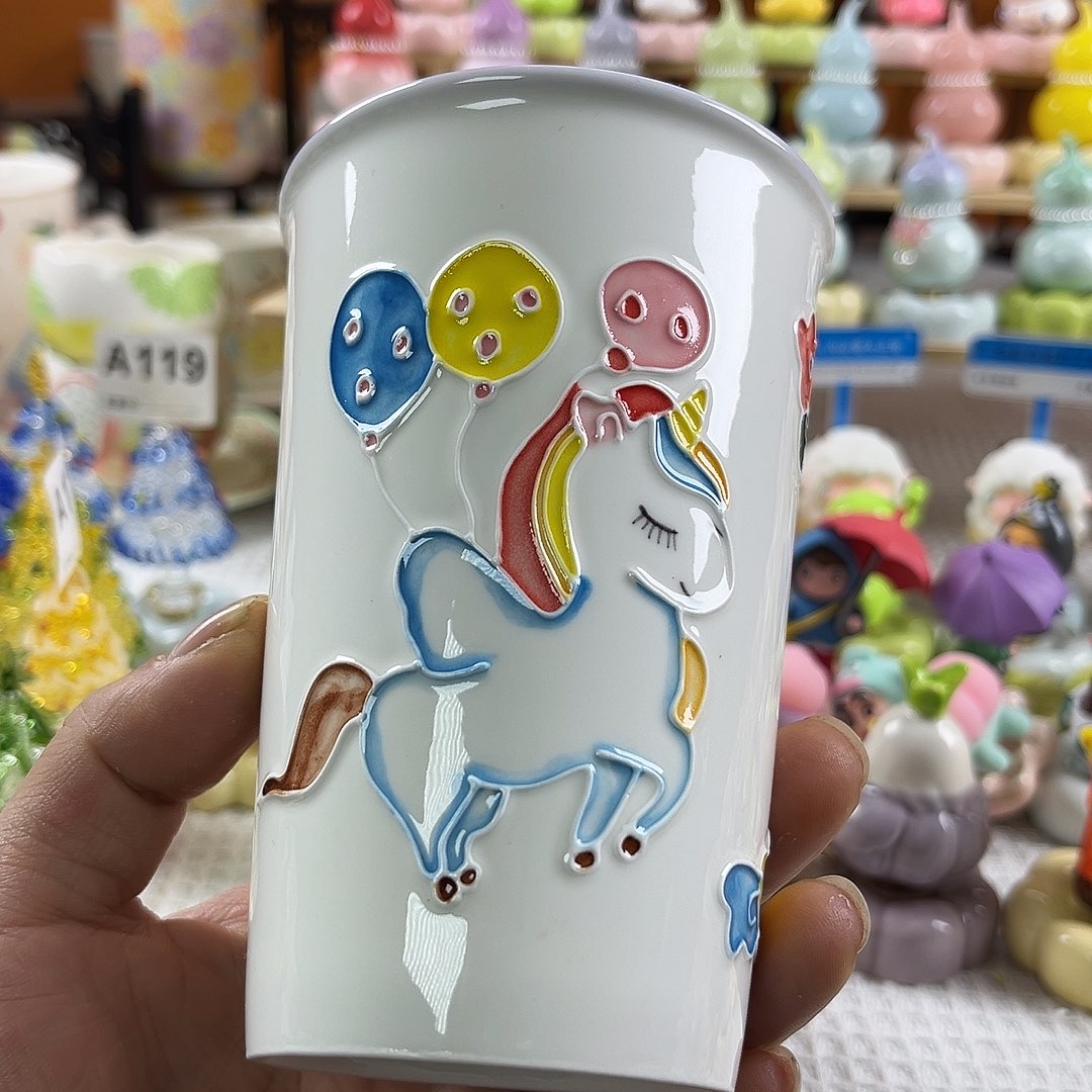 陶景德镇陶瓷底座转