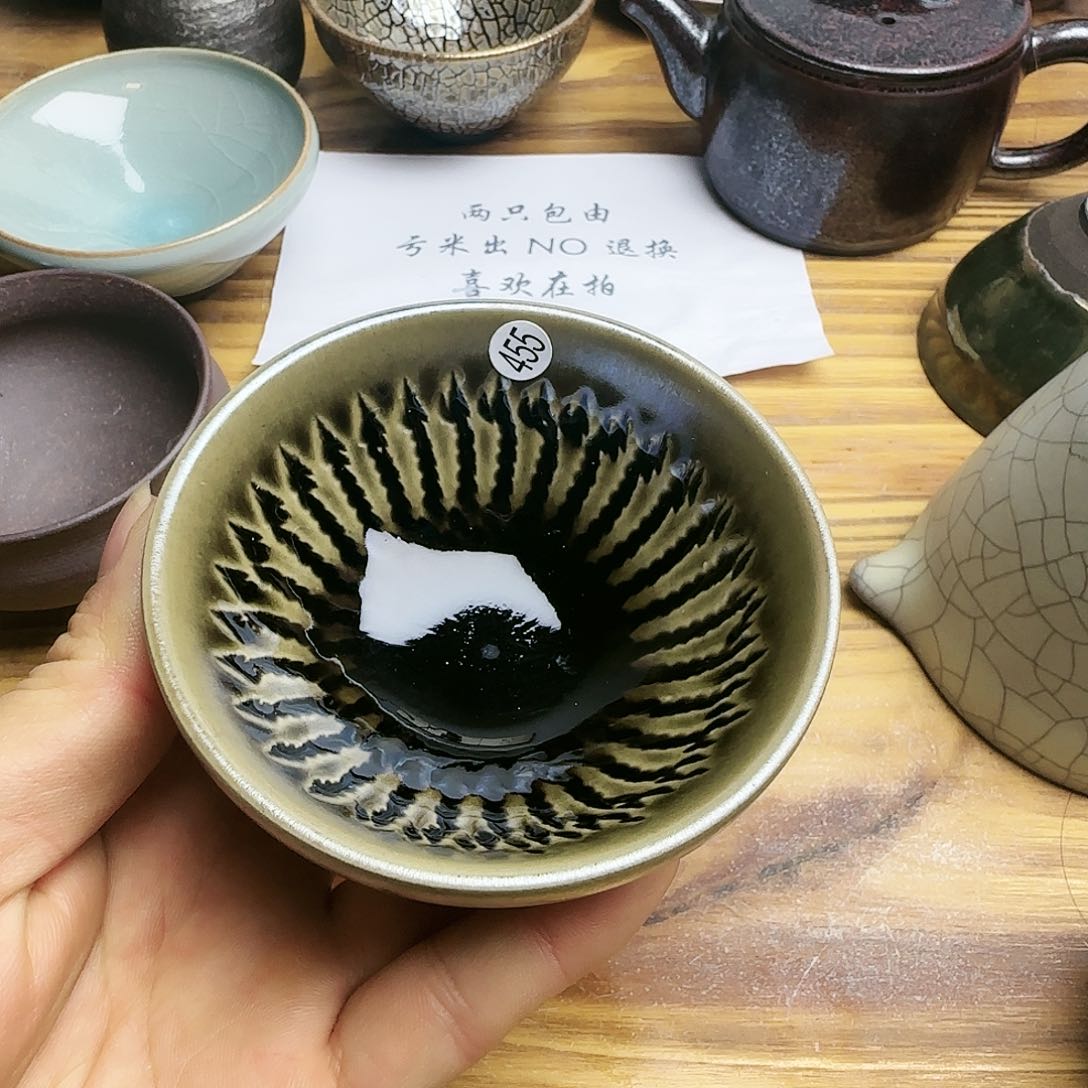 茶盏建窑建盏茶器455