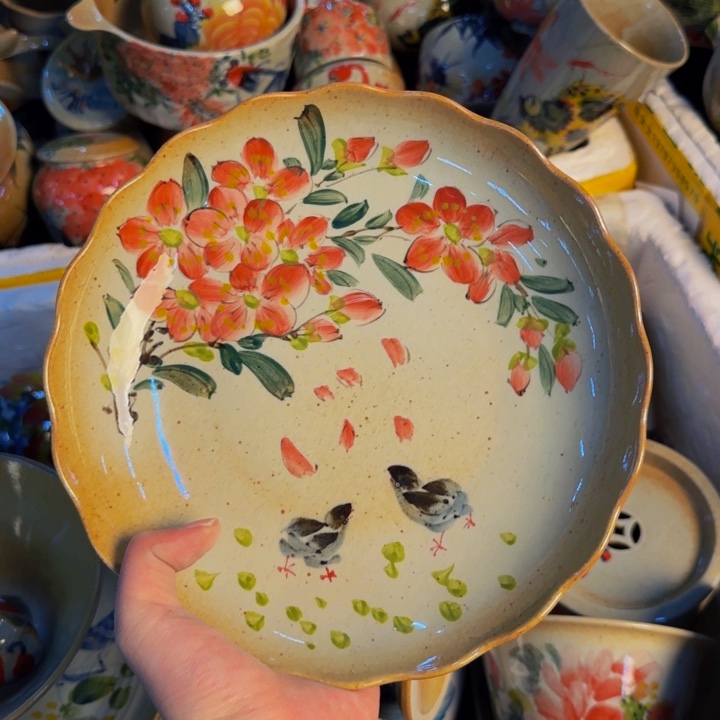 瓷片景德镇陶瓷手工手绘