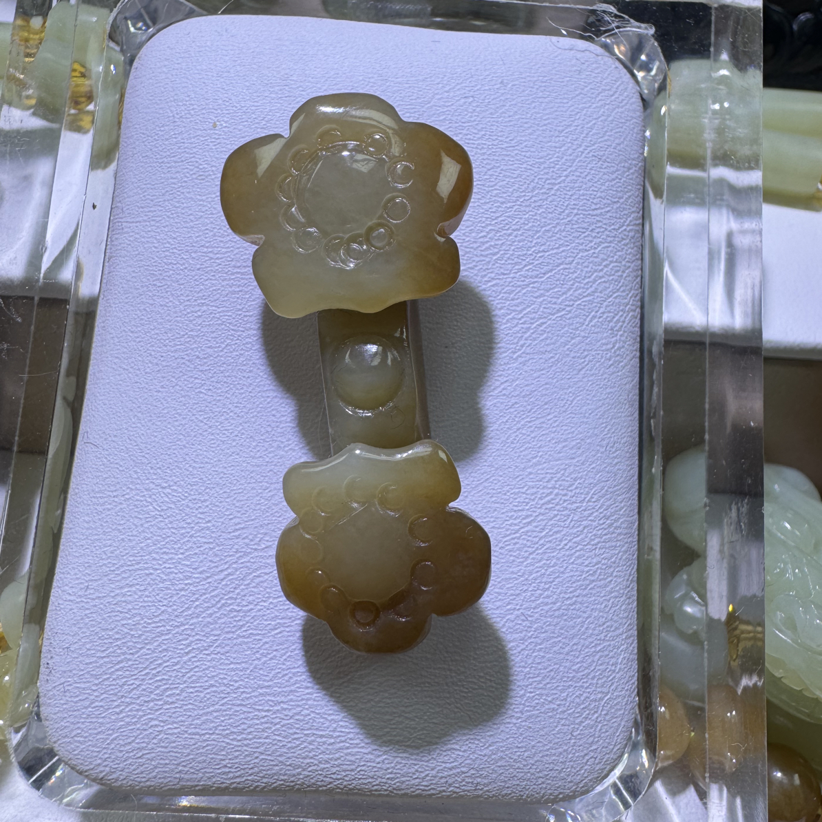 天然和田玉如意精工雕刻百搭古风清新时尚